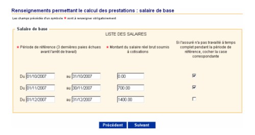 Msa Saisir Une Attestation De Salaire